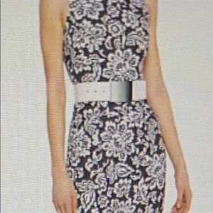 Michael Kors Collection Lace Print Trumpet Dress